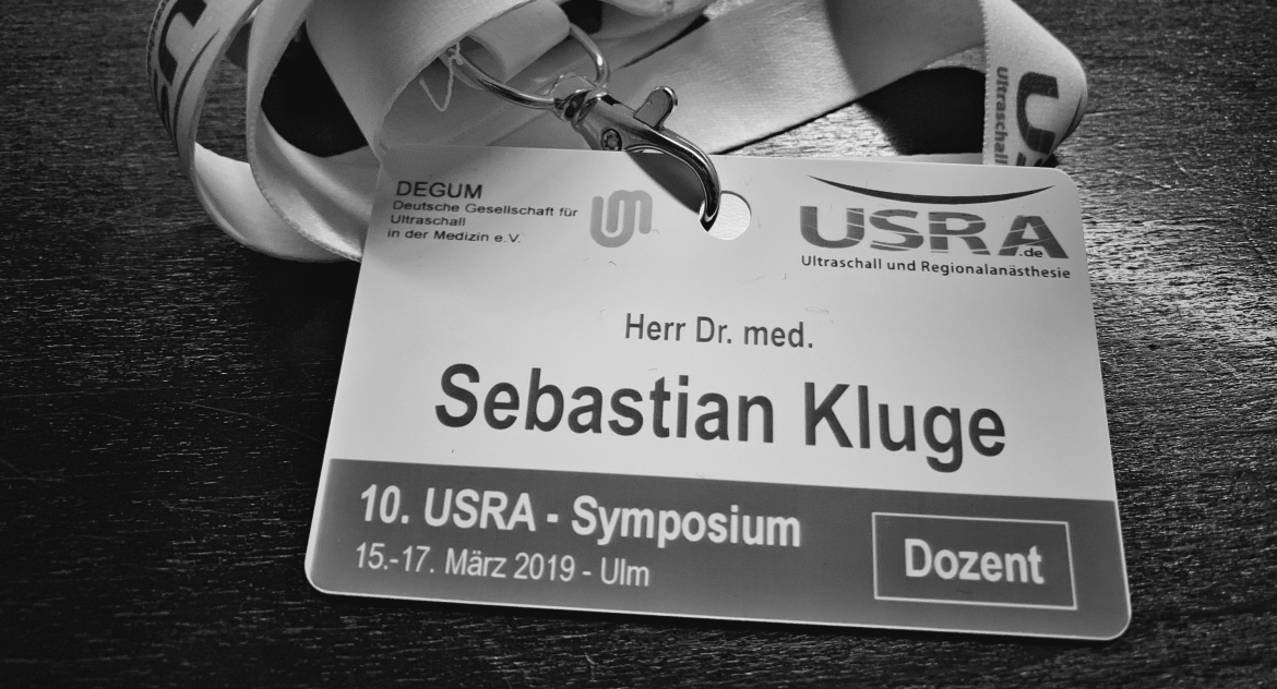 USRA, Symposium 2019 Ulm, Handchirurgie Seefeld, Sebastian Kluge, Ultraschall, Hand